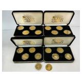 20pc 24k Gold Casino Token Lot