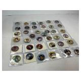 38pc Elvis Themed Kennedy Half Dollar Collection