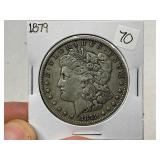 1879 Morgan Silver Dollar