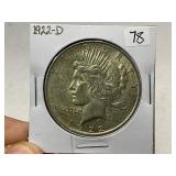 1922-D Peace Silver Dollar