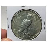 1923 Peace Silver Dollar