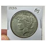 1923-S Peace Silver Dollar