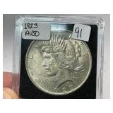 1923 Peace Silver Dollar