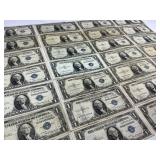 28x Lot of 1935 Silver Certificates