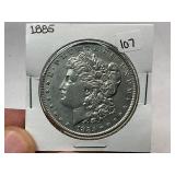 1885 Morgan Silver Dollar