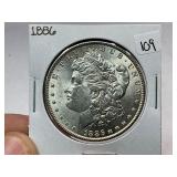 1886 Morgan Silver Dollar