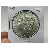 1890 Morgan Silver Dollar