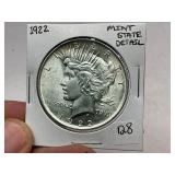 1922 Peace Silver Dollar