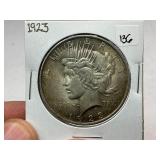 1923 Peace Silver Dollar