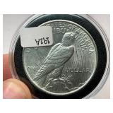 1924 Peace Silver Dollar