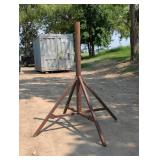 Large Iron Stand  - 72" Base with 80" Hight