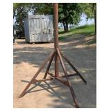 Large Iron Stand  - 72" Base with 80" Hight