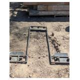 Black Snowmobile Dolly