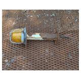 Saftey Light on Metal Tube Stand