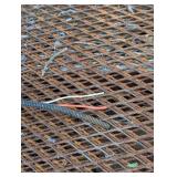 Saftey Light on Metal Tube Stand