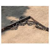 Crazy Mailbox Post - Large Chain and Iron