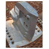 Large Wood Splitter Head with Brackets and Kicker