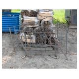 3 Heavy Cast Iron Stair Rails