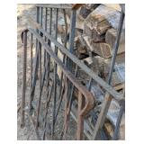 3 Heavy Cast Iron Stair Rails