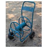 Large Hose Reel Cart - Missing 1 Wheel