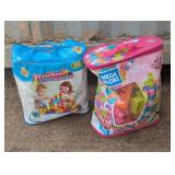 2 Sets of Kids Building Blocks