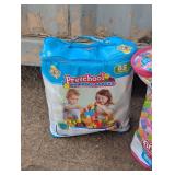 2 Sets of Kids Building Blocks