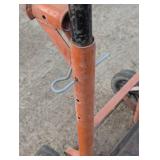 Small Yellow Adjustable Dolly/Cart