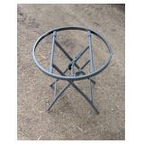 Small Folding Iron Side Table Frame