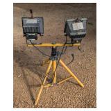 Yellow Dual Shop Light - As Is