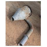 Vintage Grain Vacuum Cylinder Top