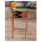 Safety Sign with Light