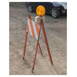 Safety Sign with Light