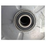 Set of 4 Heavy Duty Metal and Rubber Wheels