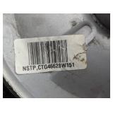 Set of 4 Heavy Duty Metal and Rubber Wheels