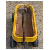 Little Yellow Radio Flyer - Metal