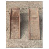 Pair of Truck/Car Ramps - Red