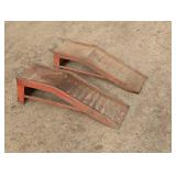 Pair of Truck/Car Ramps - Red