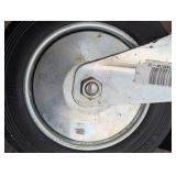 200 x 50 (8"x2") Caster Assembly With Swivel Plate, NO BRAKE and Foam Fill Tire