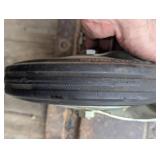 200 x 50 (8"x2") Caster Assembly With Swivel Plate, NO BRAKE and Foam Fill Tire