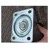 200 x 50 (8"x2") Caster Assembly With Swivel Plate, NO BRAKE and Foam Fill Tire