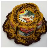 Vintage Handmade Schmidt Beer Can Hat (VERY COOL)