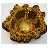 Vintage Handmade Schmidt Beer Can Hat (VERY COOL)