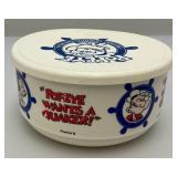 Vintage Popeye The Sailor Man Bubble Gum Machine & Cereal Bowl With Lid