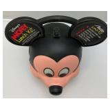 Vintage Aladdin Brand  Mickey Mouse Head Lunch Box Plastic With Thermos (New Old Stock)
