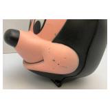 Vintage Aladdin Brand  Mickey Mouse Head Lunch Box Plastic With Thermos (New Old Stock)