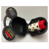 Vintage Aladdin Brand  Mickey Mouse Head Lunch Box Plastic With Thermos (New Old Stock)