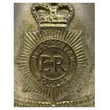 Vintage Metal Police Helmet Bell 2 5/8"