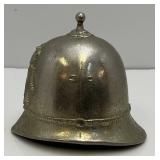 Vintage Metal Police Helmet Bell 2 5/8"