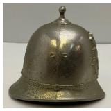 Vintage Metal Police Helmet Bell 2 5/8"
