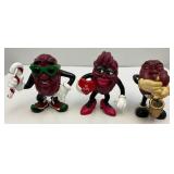 Misc. Vintage Toys Including The California Raisins, Mcdonalds & More